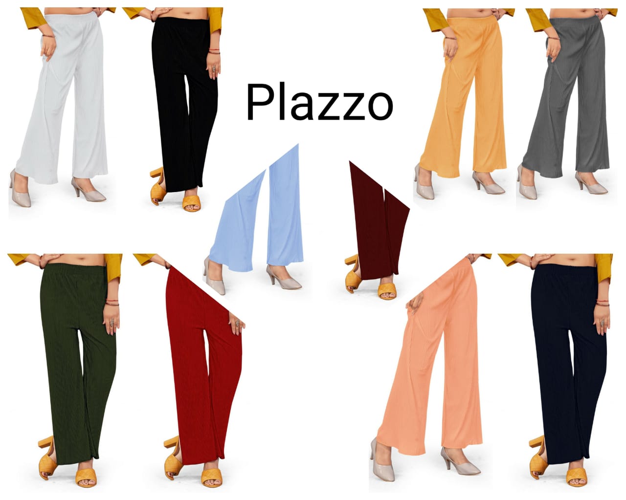 Ff Plazzo Fancy Western Wear Wholesale Palazzo Catalog
